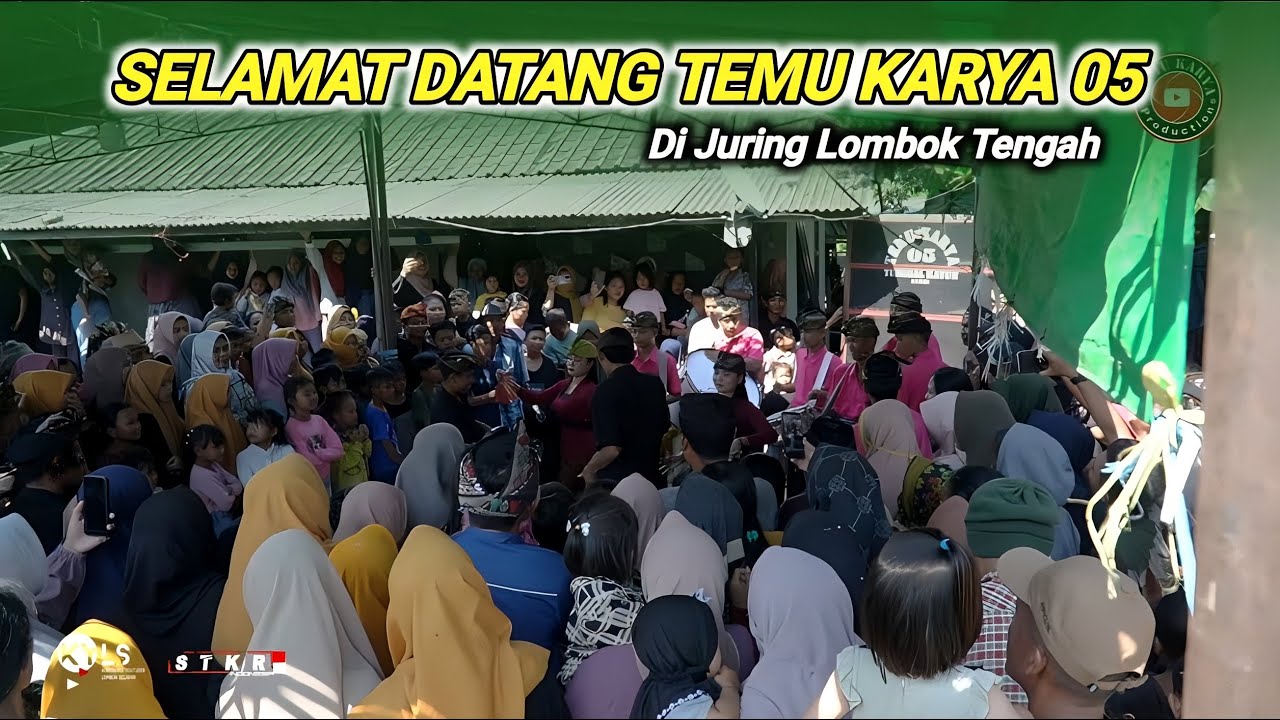 Tembang sasak selamat datang Temu karya 05 di Juring Lombok Tengah