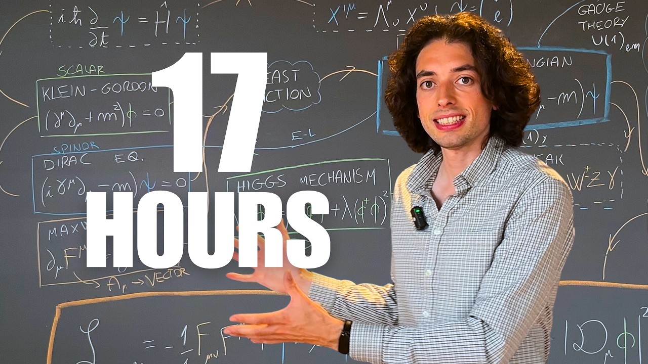 Particle Physics in 17 Hours