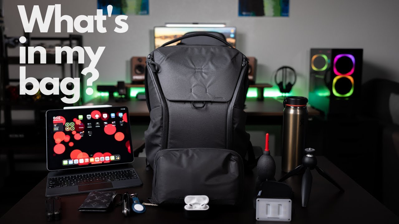 What's In My Tech Bag? Feat. The Peak Design Everyday Backpack V2
