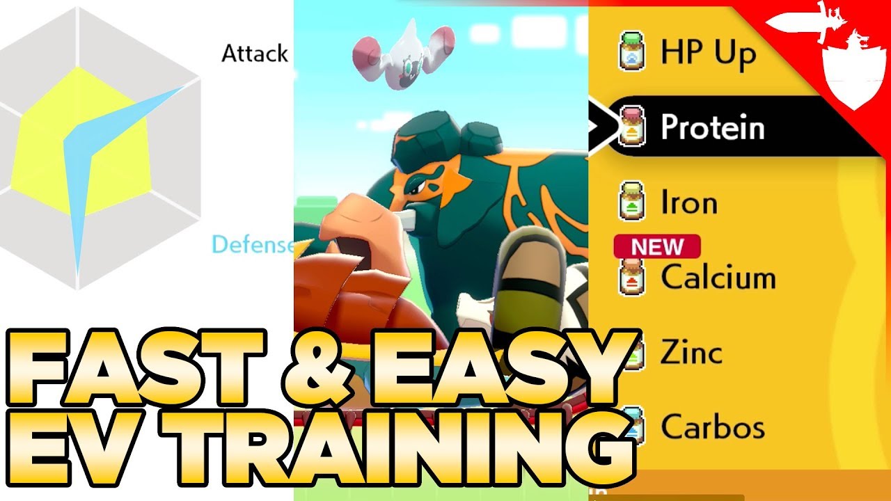 Как БЫСТРО И ЛЕГКО тренироваться с EV, и почему вам это нужно! — Pokemon Sword and Shield