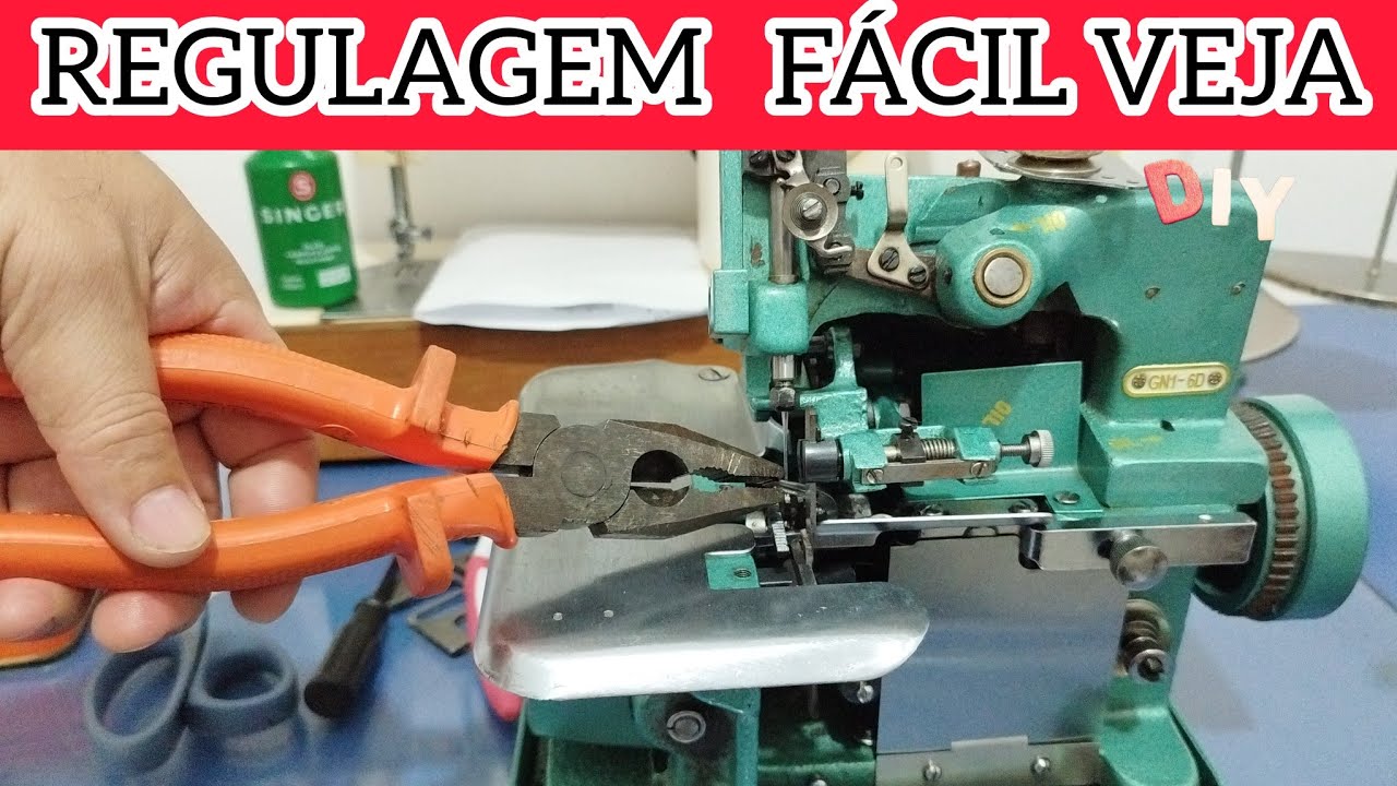 COMO REGULAR O LOOPER DA OVERLOCK SEMI INDUSTRIAL CHINESINHA