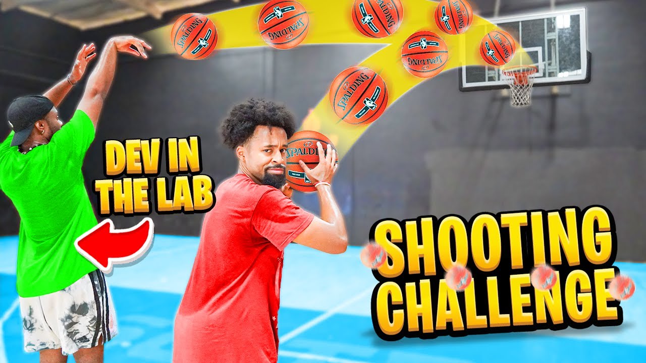 SHOOTING Challenge w/ Marcelas Howard VS NBA Trainers Dev in the Lab & R2BBALL