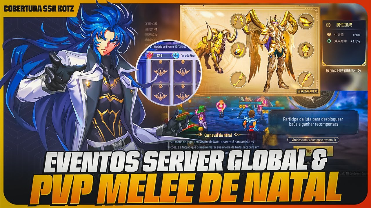 🎄 EVENTOS DA SEMANA, DOIS NOVOS REPAROS, NOVIDADES NA CHINA E PVP MELEE DE NATAL CONFIRMADO! 🎄