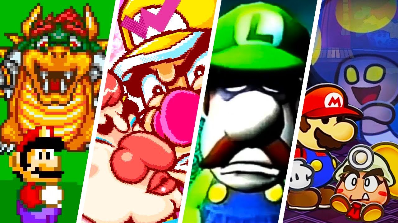 Evolution of Bad Endings in Super Mario Games (1992-2024)