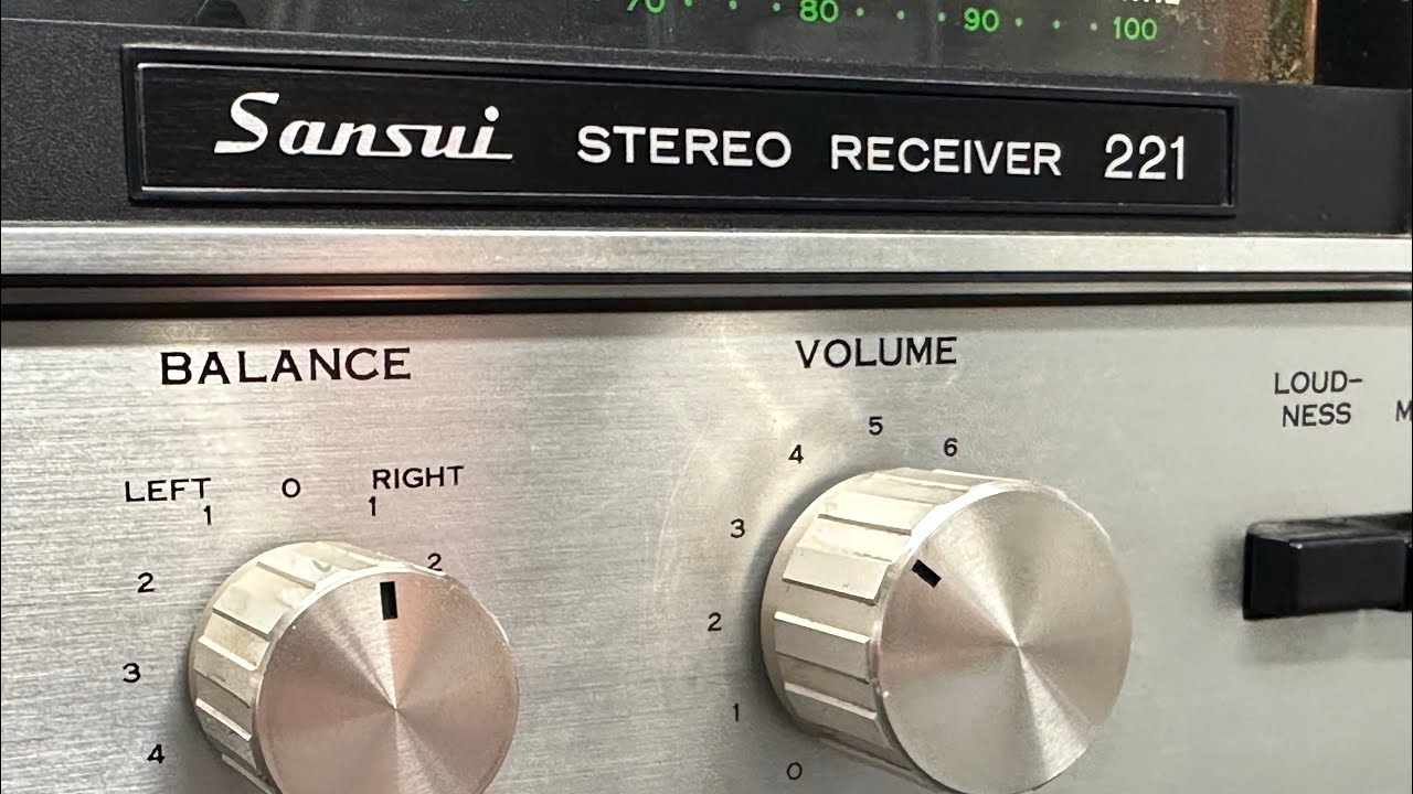 The Exceptional 1975 Sansui 221 