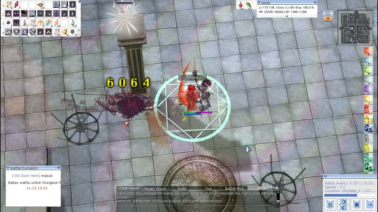 GX Guillotine Cross Critical Build All Skill