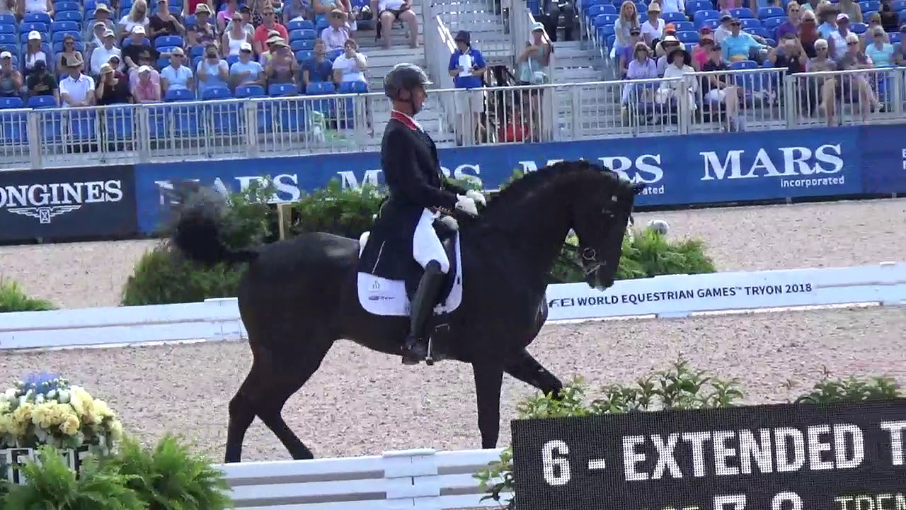 Carl Hester & Hawtins Delicato_WEG Tryon Grand Prix 2018