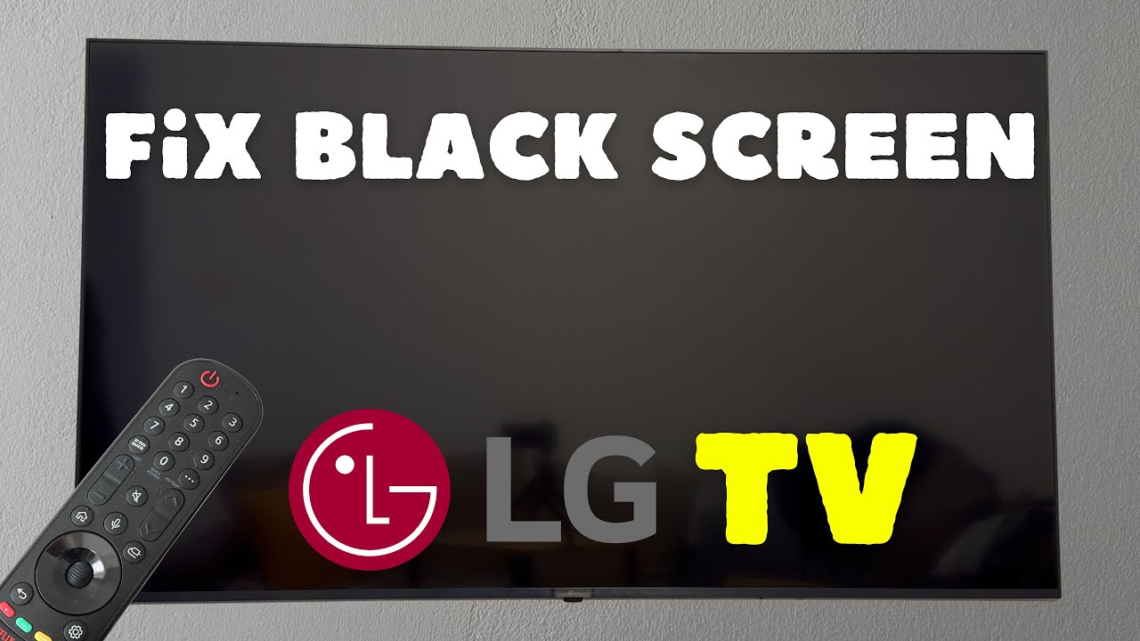 LG Smart TV: как решить проблему черного экрана