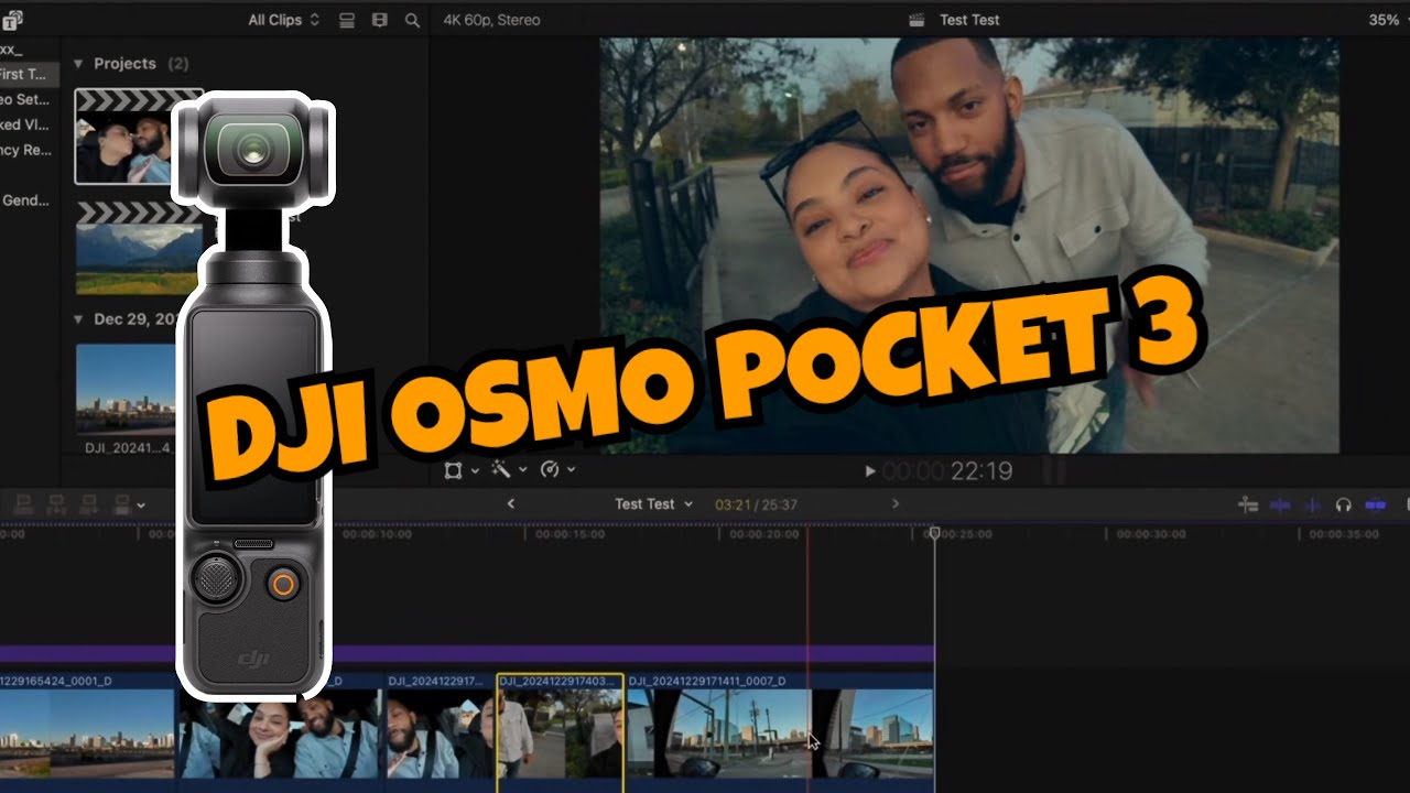 DJI OSMO POCKET 3: Лучшие настройки для видеоблогинга и цветокоррекция, ПРЕКРАТИТЕ использовать L...