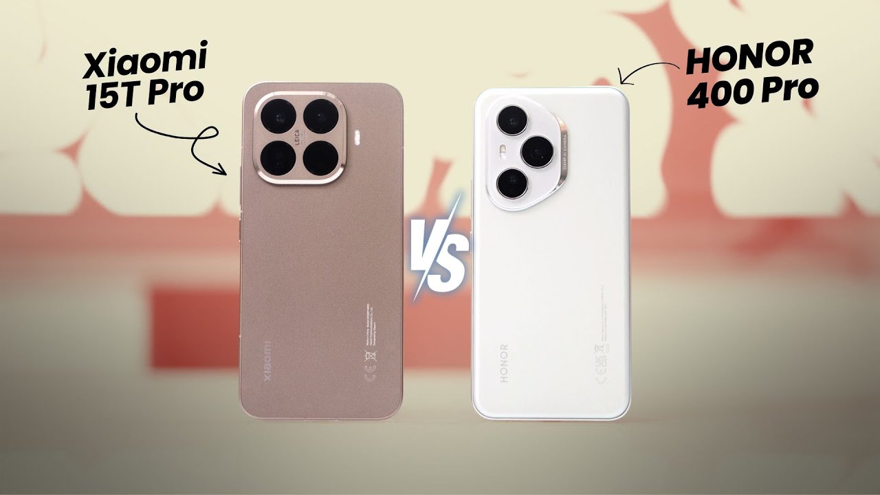 Xiaomi 15T Pro против HONOR 400 Pro: какой выбор лучше?