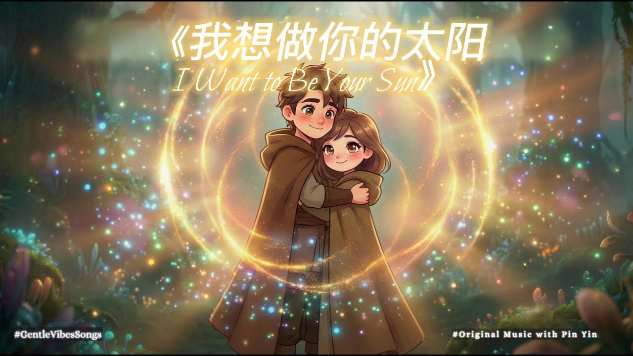 《我想做你的太阳 I Want to Be Your Sun》想给你全世界，让伤痛都后退｜暖心原创情歌（含Pin Yin）| 励志治愈系 Chinese Emotional Song