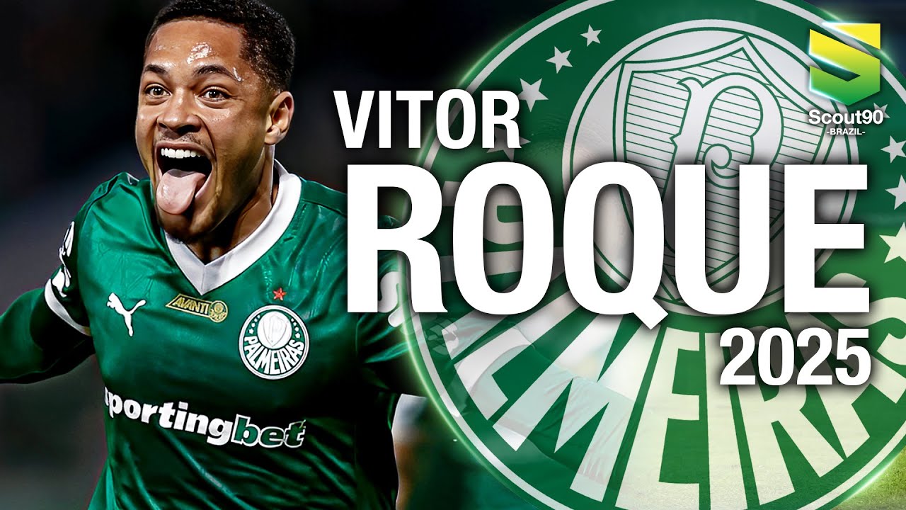 Vitor Roque 2025 - Amazing Skills, Assists & Goals - Palmeiras | HD