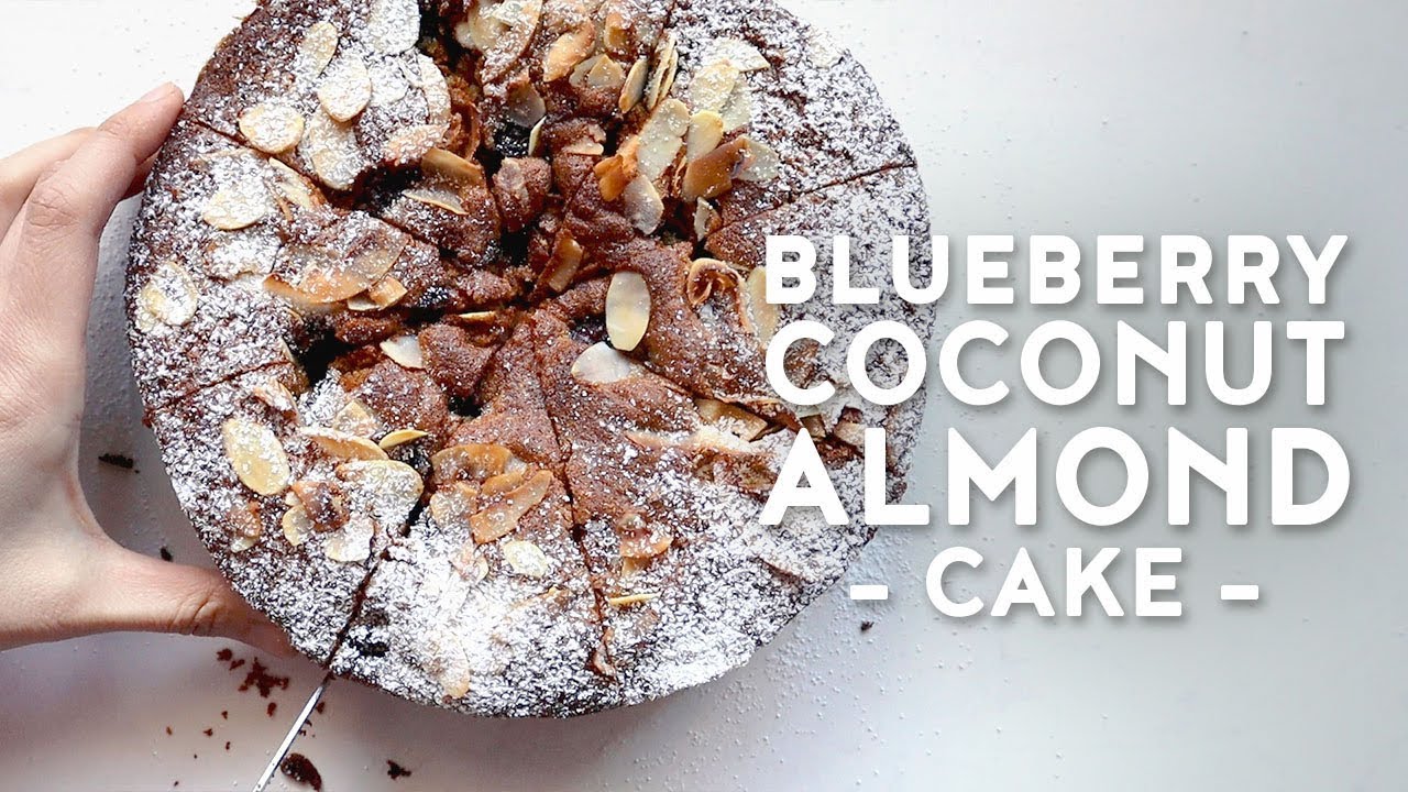 Blueberry Coconut Almond Cake Recipe