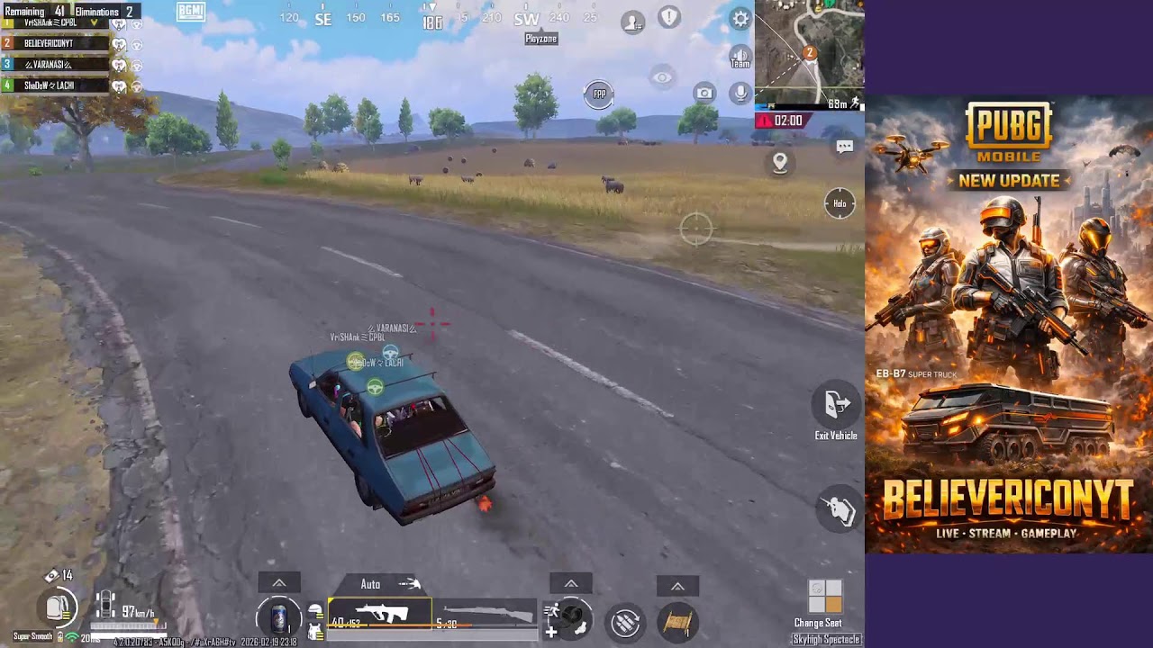 BGMI TELUGU | Belivericonyt | After long time | PUBG Mobile