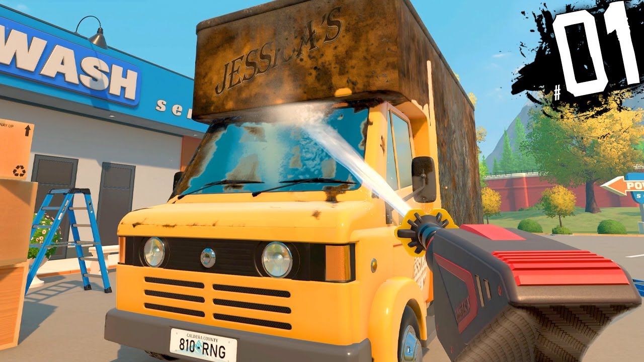 PowerWash Simulator 2 4K Gameplay Deutsch - Es darf gespritzt werden!