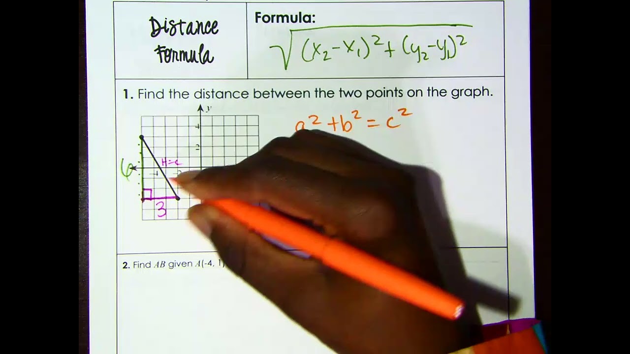 Distance and midpoint formula