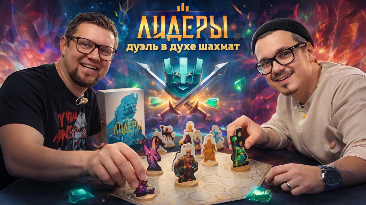 ШАХМАТЫ по-новому! Настольная игра ЛИДЕРЫ ♛ отзывы об игре, летсплей, обзор, играем