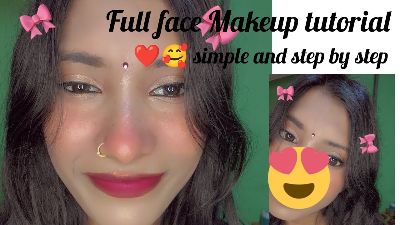 Full face Makeup, step by step 💄 makeup #makeup #makeuptutorial #youtube 🫶🌷💄