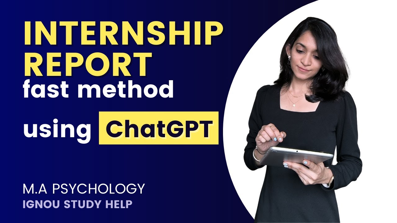 Internship Cases & Report using CHATGPT | Download my Ready Template | MA Psychology IGNOU MAPC