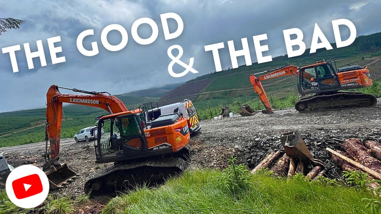 Water & wires / forestry machine cut out / building site rant / Episode - 217