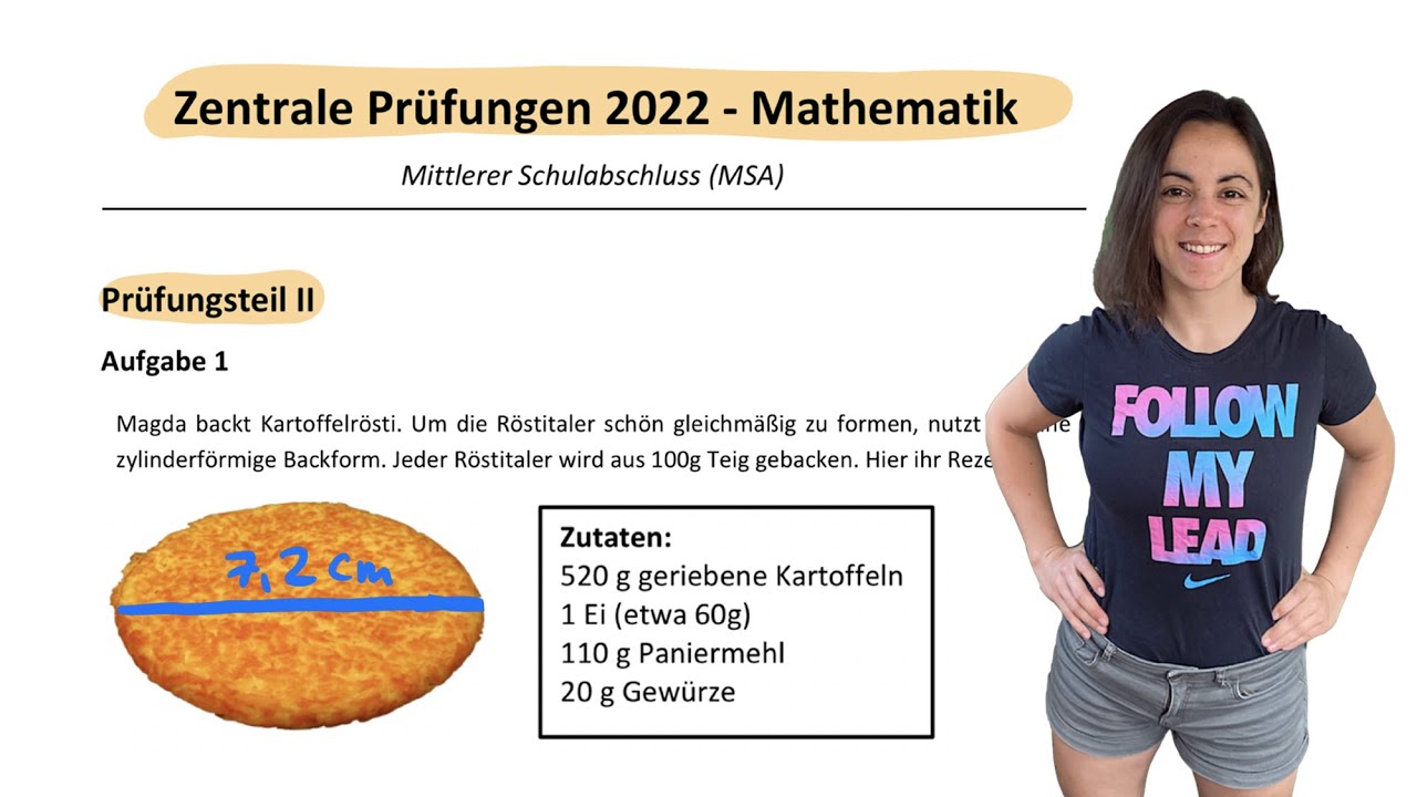 🚀🚀🚀 ZP 10 Mathe 2022 Aufgabe Rösti | Abschlussprüfung Mathe Realschule | Körper  Baumdiagramm Lösung