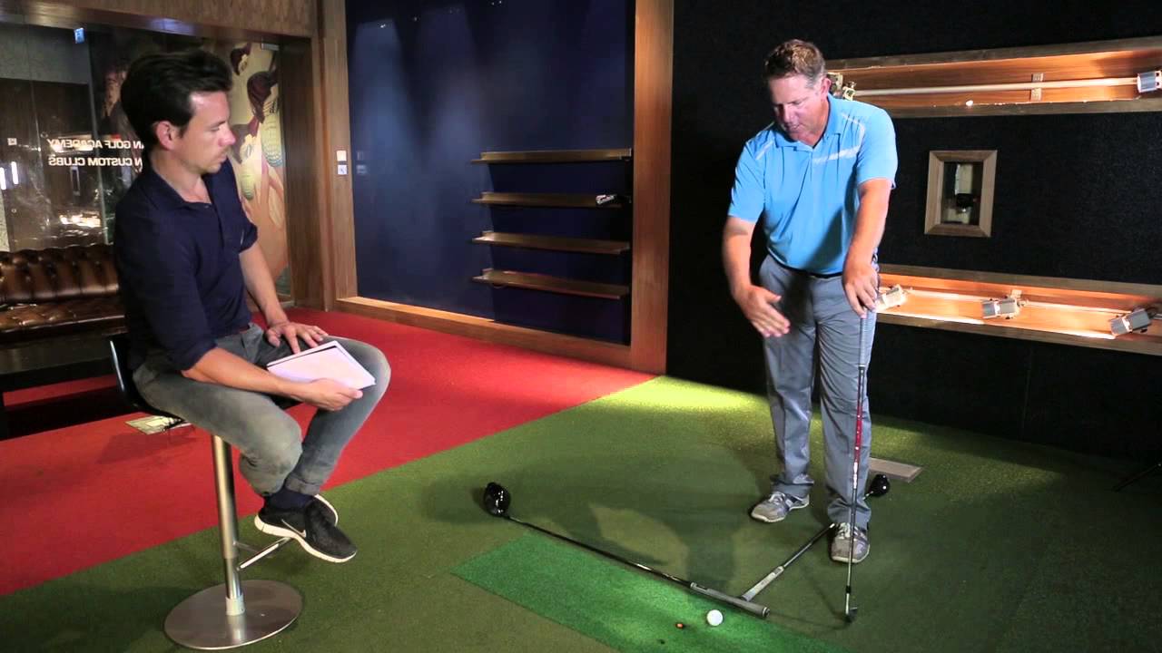 Martin Ayers golf lesson - You can hit it as Straight as you can point it