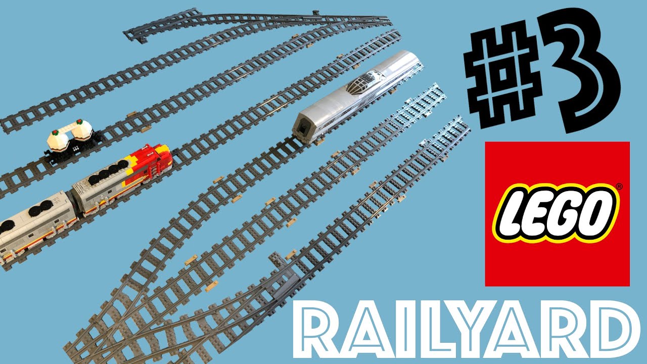 [ 3 ] Layout Bricked4You - 50s American Railyard Lego® MOC - feat. TrixBrix