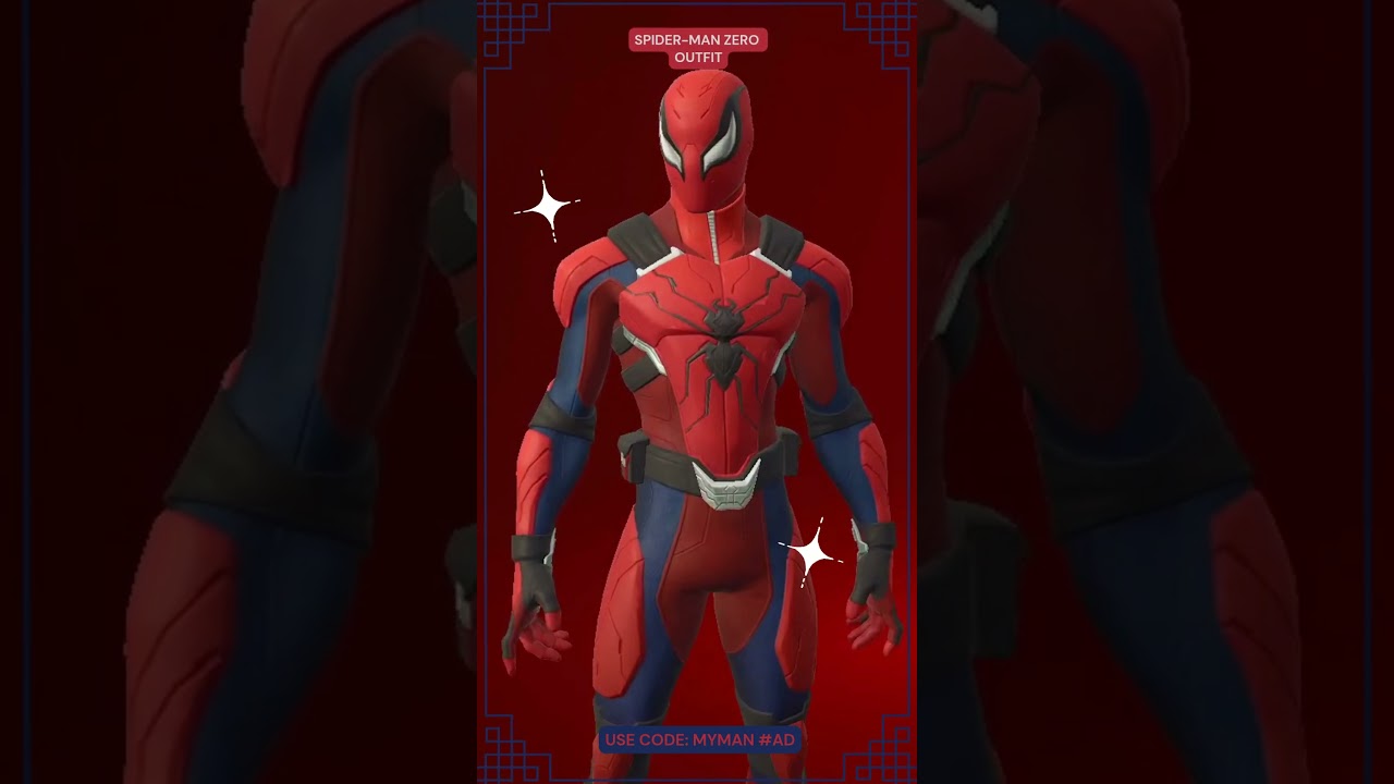 Fortnite Spider-Man Zero Outfit - Marvel Series 👕