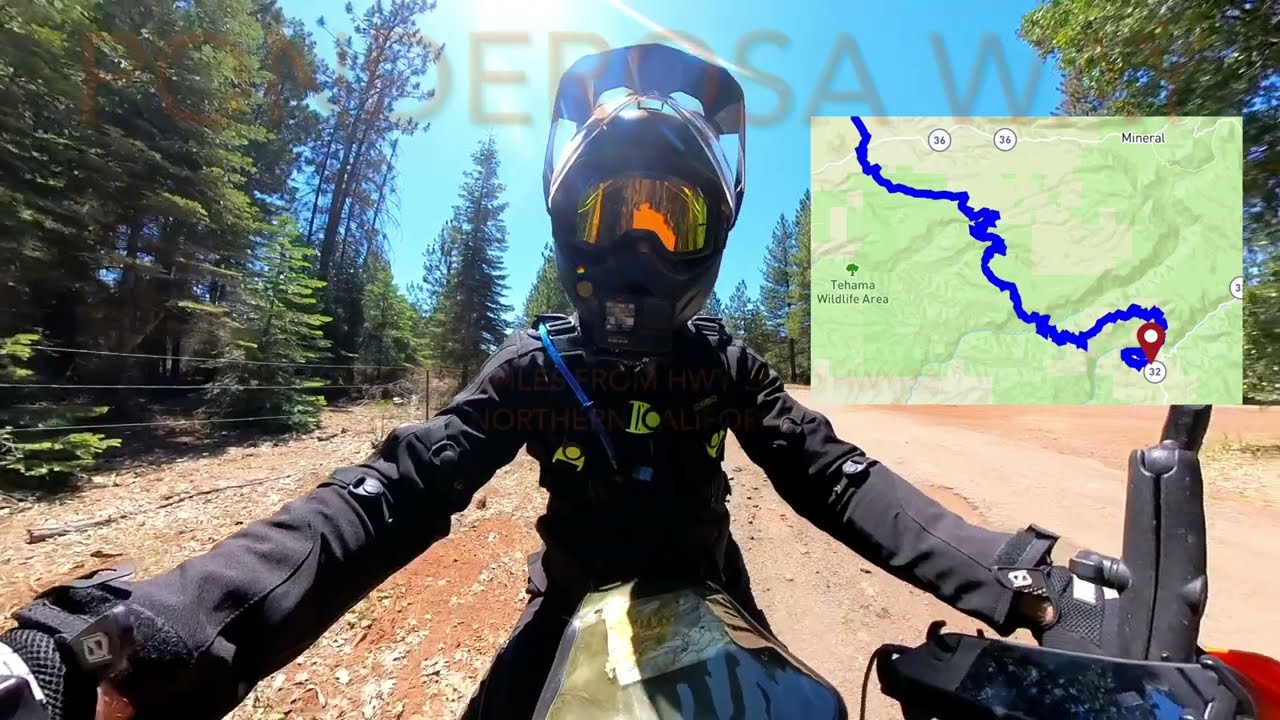 Ponderosa Way: Tehama and Ishi wilderness ride.