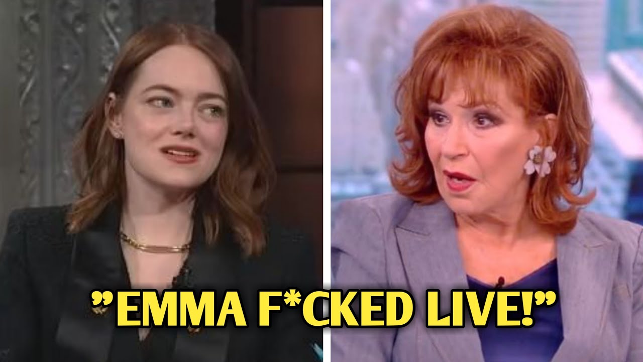 Emma Stone LOSES HER COOL on The View Show After Awkward Question From Joy Behar