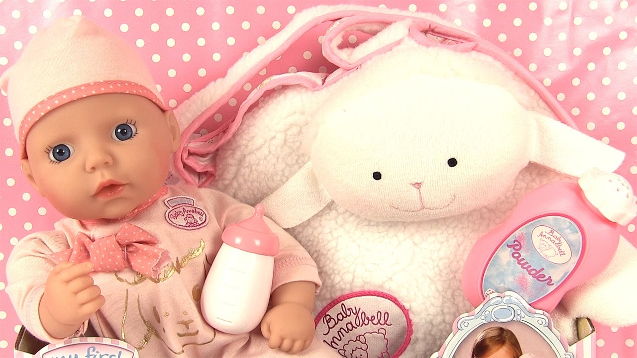 Baby Annabelle Poupon et Accessoires Sac à Langer de Poupées