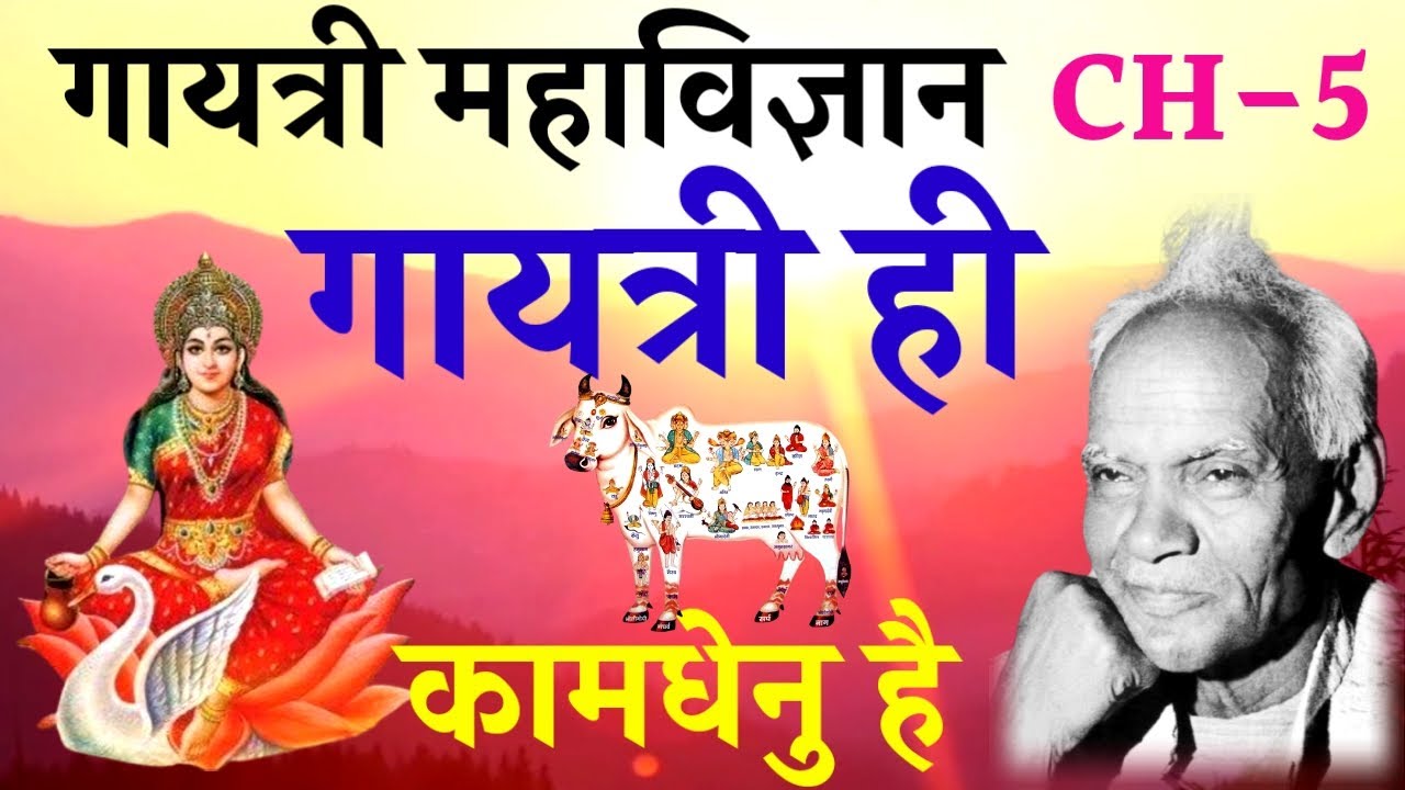 गायत्री ही कामधेनु है |गायत्री महाविज्ञान|Gayatrimantra|#gayatrimantra  Panditshriramsharmabook1911