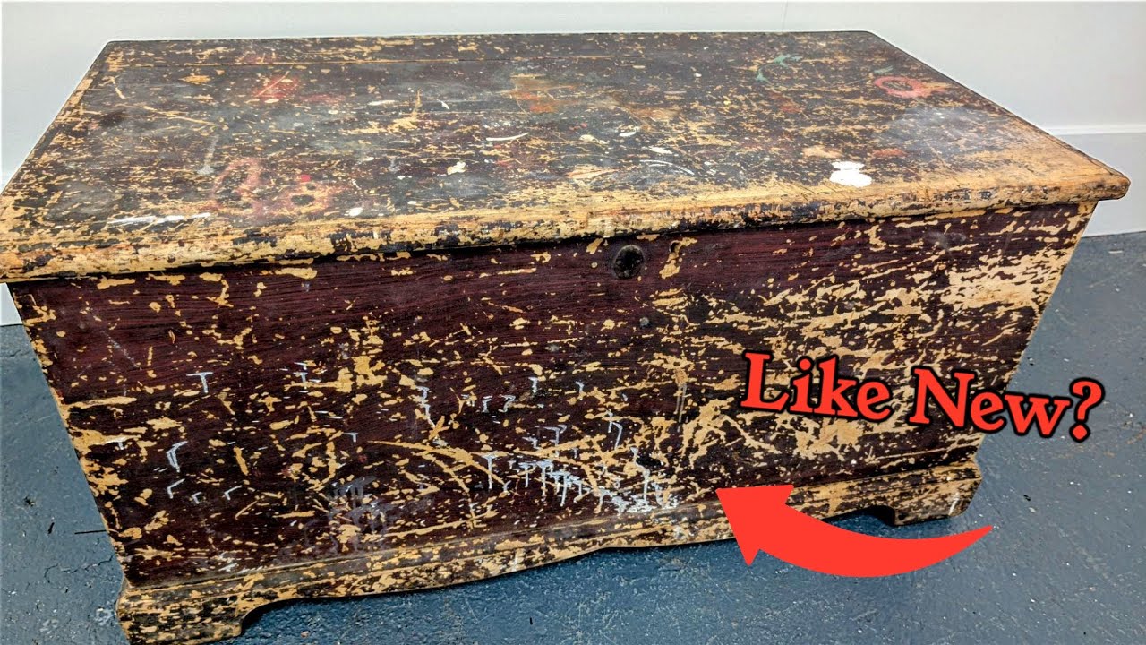 Century OLD Chest a Sympathetic RESTORATION