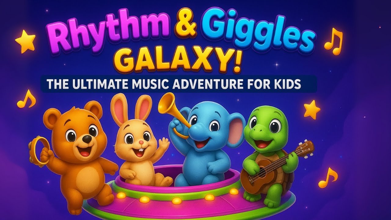 Rhythm & Giggles Galaxy! | The Ultimate Music Adventure for Kids