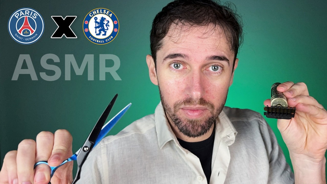 ASMR Cortando seu cabelo pra a final da copa do mundo de clubes 