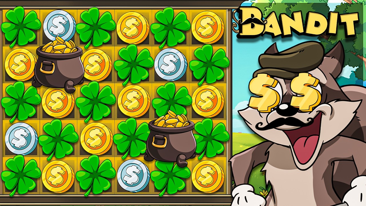 СТОЛЬКО КЛЕВЕРОВ НА СЛОТЕ LE BANDIT!!
