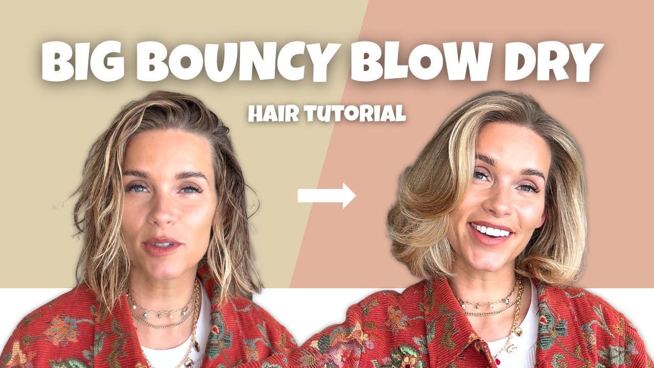 How to Get a Big Bouncy Blow Dry at Home (Salon Quality!)