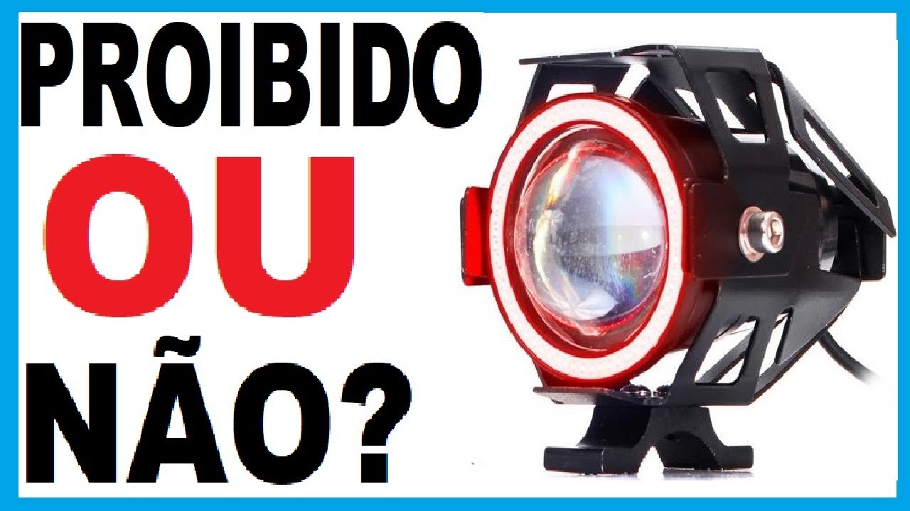 FAROL DE MILHA PARA MOTO &Eacute; PERMITIDO?