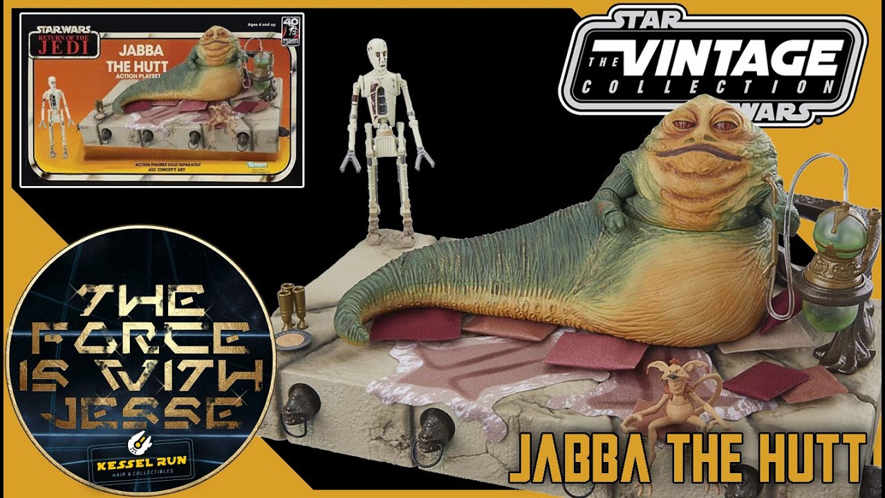 JABBA THE HUTT ACTION PLAYSET - STAR WARS THE VINTAGE COLLECTION