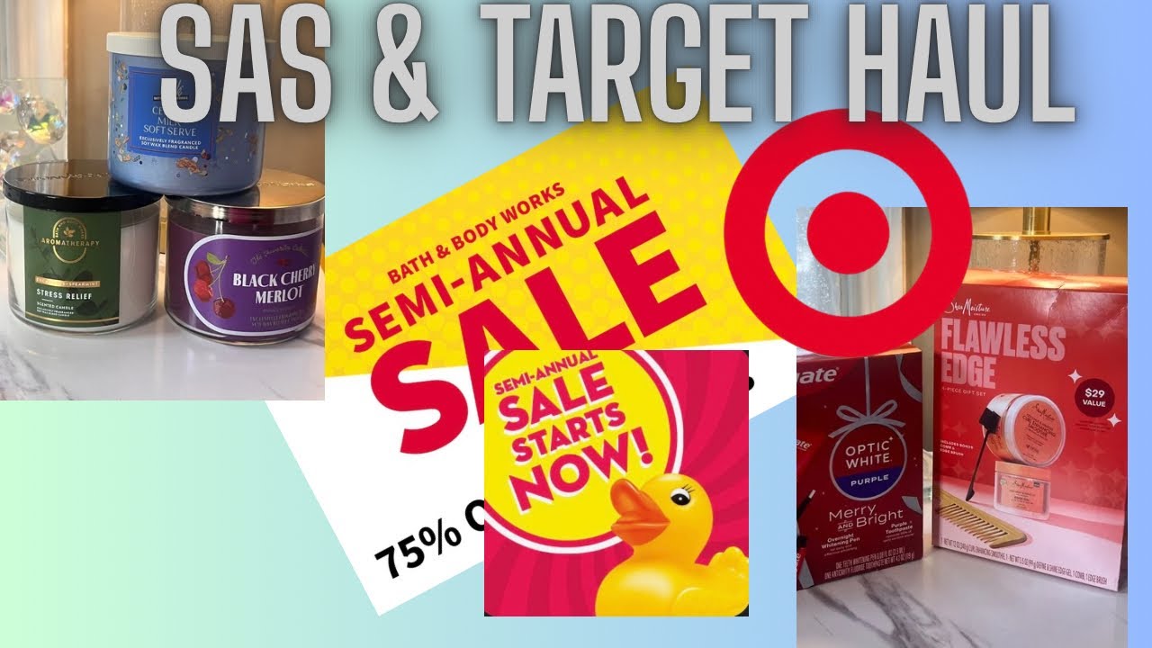 Bath & Body Works Haul + Target Clearance | Best Deals Found