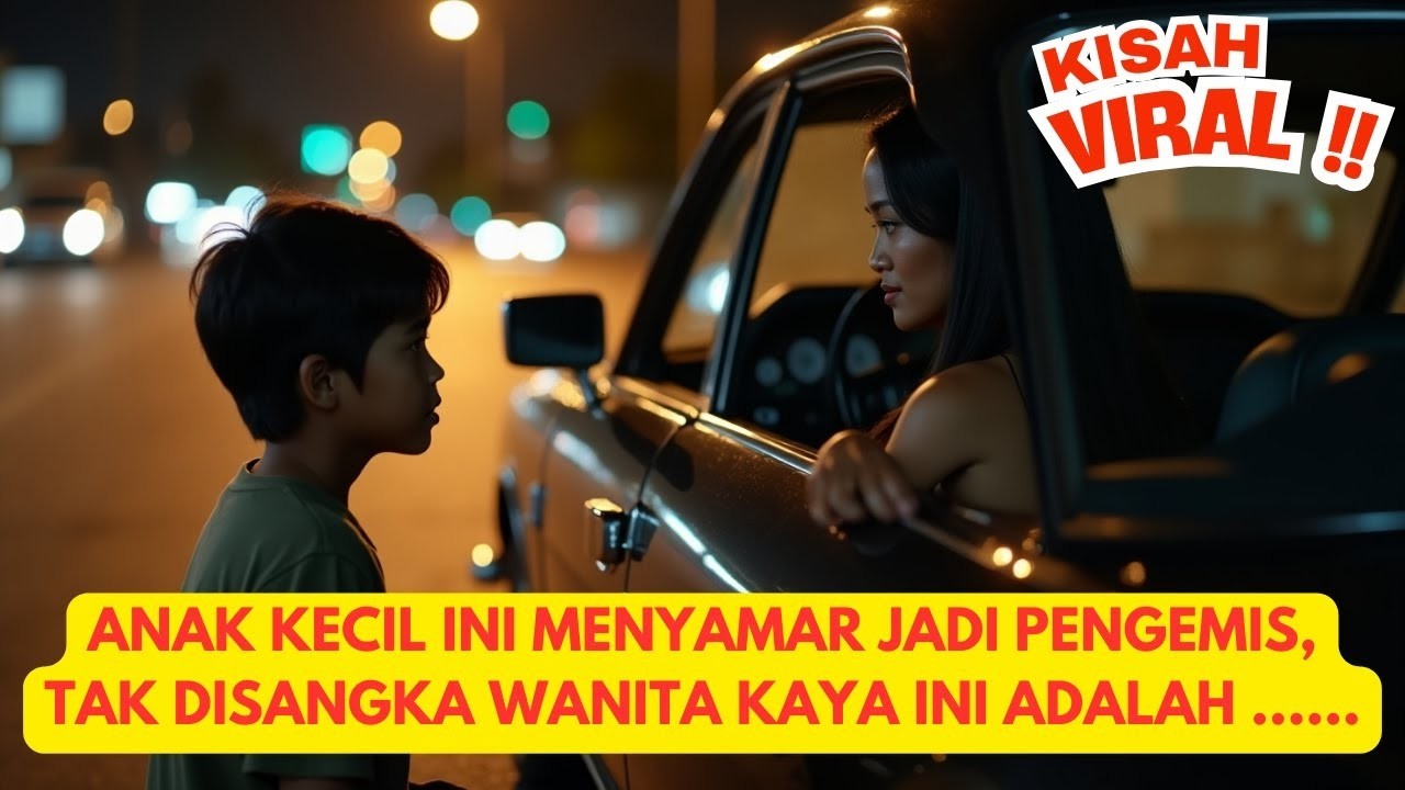 KISAH VIRALL !! ANAK KECIL INI MENYAMAR JADI PENGEMIS, TAK DISANGKA WANITA KAYA INI ADALAH .....