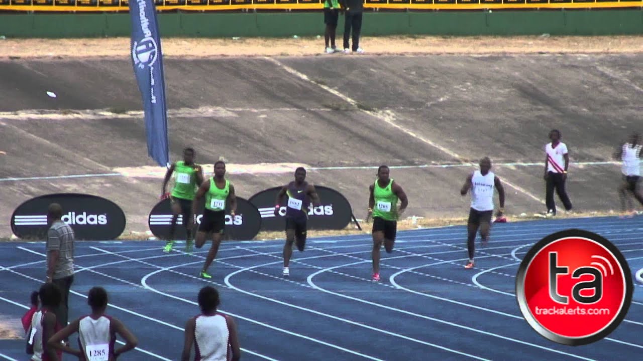Yohan Blake nipped by Allodin Fothergill in 400m at Camperdown Classic