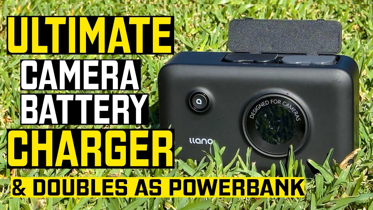 Charge your batteries and everything else with Llano 2-in-1 Wireless Camera Battery Charger