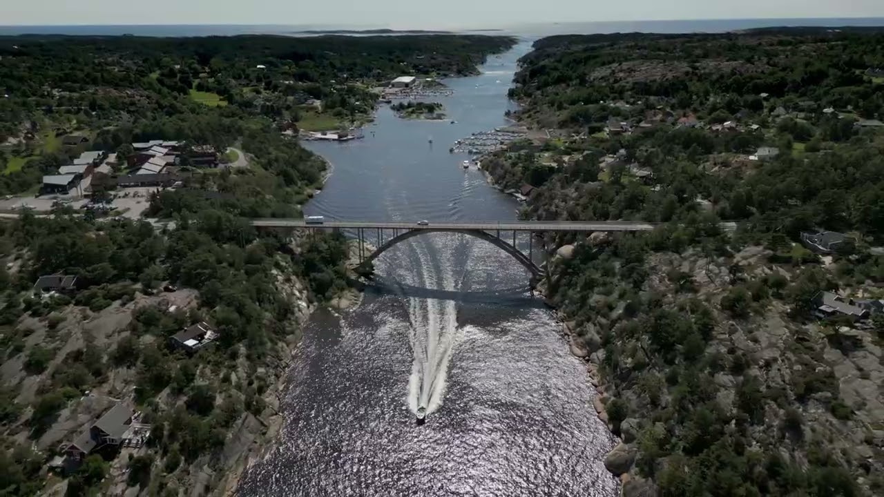 Lukseri&oslash;se eiendommer p&aring; Hvaler | Dronevideo | Hvaler, &Oslash;stfold