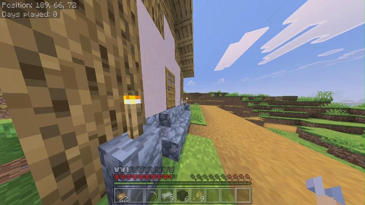 part #1 of playing hard core minecraft