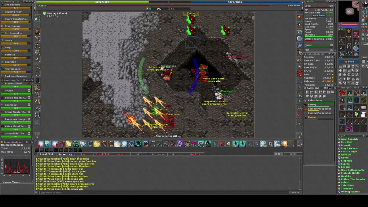 Tibia - THAIAN BOSS MECHANIC ( Feaster of souls quest )