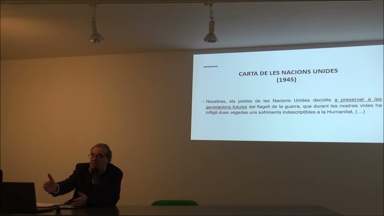 LA DESAPARICIÓ DE L'ORDRE MUNDIAL I DEL DRET INTERNACIONAL