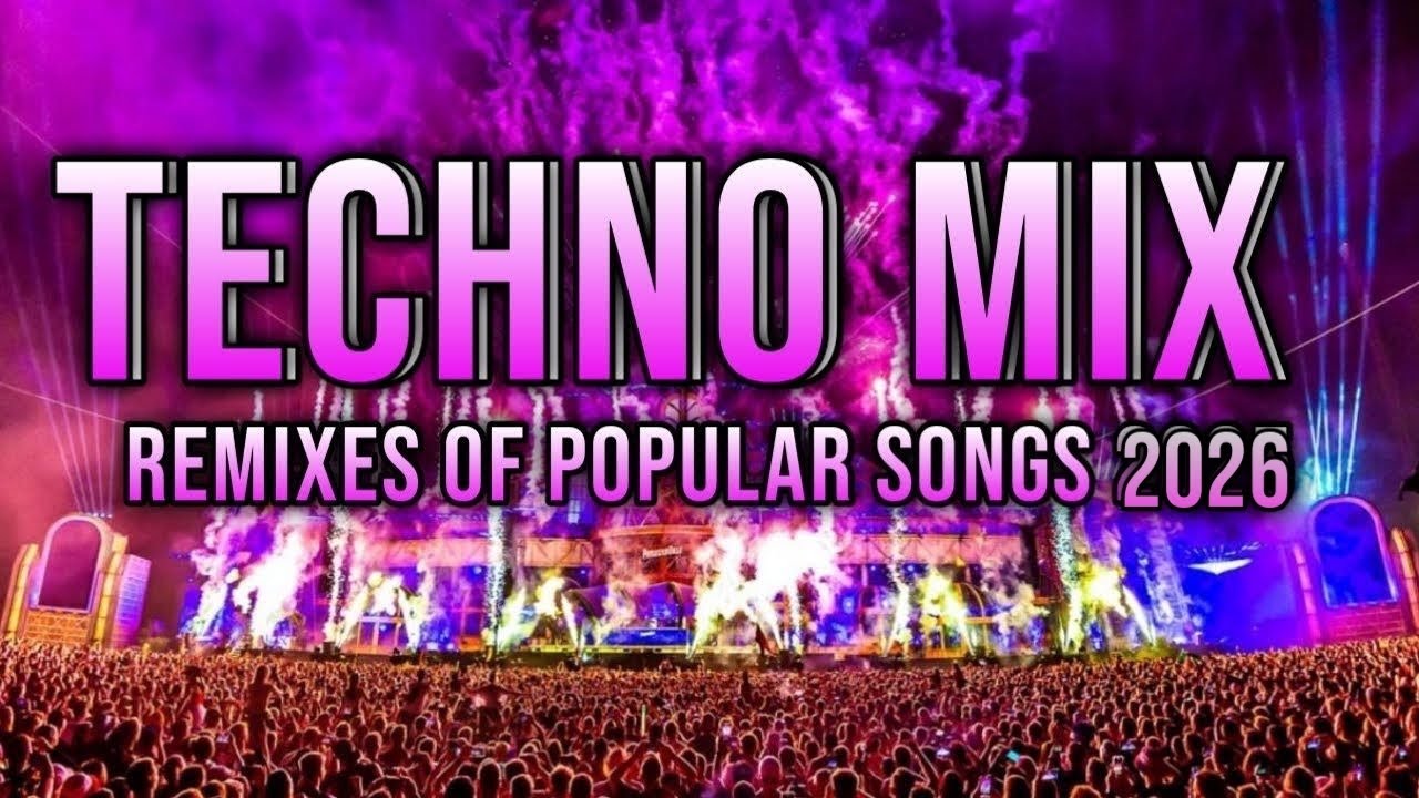TECHNO MIX 2026 💥 Remixes Of Popular Songs 💥 Only Techno Bangers #58
