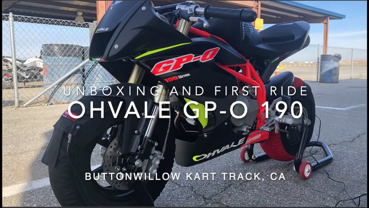 Ohvale GP O 190 Unboxing and First Ride