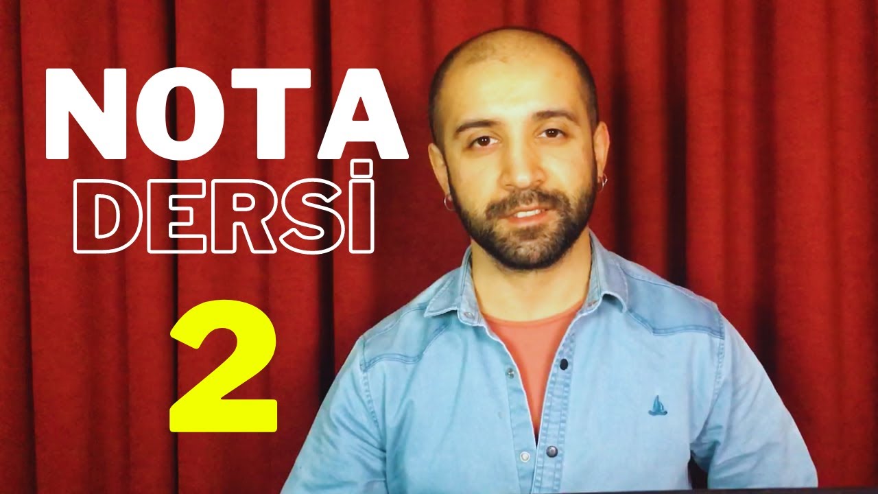 NOTA DERSİ 2 - PORTE ÜZERİNDE NOTA YERLERİNİ OKUMAYA ÇALIŞIYORUZ